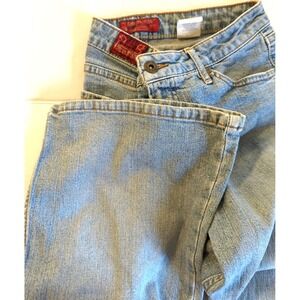 Vtg 90's Bootcut Jeans SZ 7 28x33 Low Rise Paris Blues Mexico Hipster Down Town